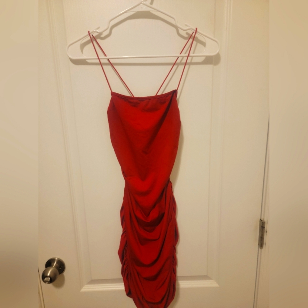 Red dress